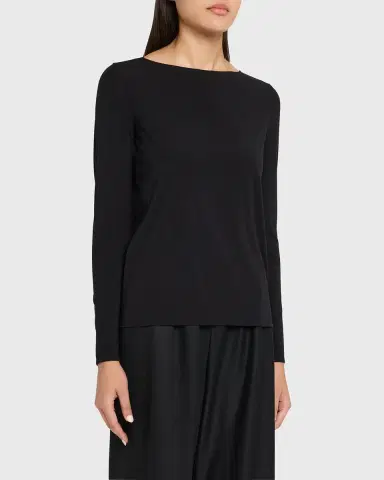Wolford Pure Bateau-Neck Jersey Top | Thumbnail 4 Wolford Pure Bateau-Neck Jersey Top | Thumbnail 4