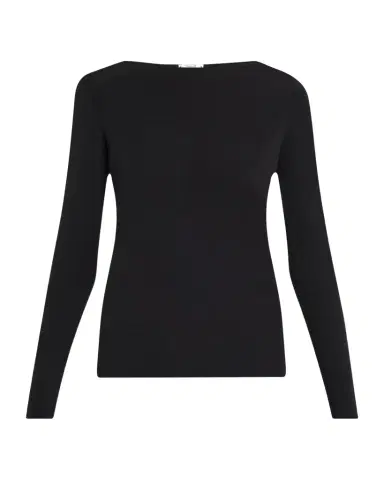 Wolford Pure Bateau-Neck Jersey Top | Thumbnail 1 Wolford Pure Bateau-Neck Jersey Top | Thumbnail 1