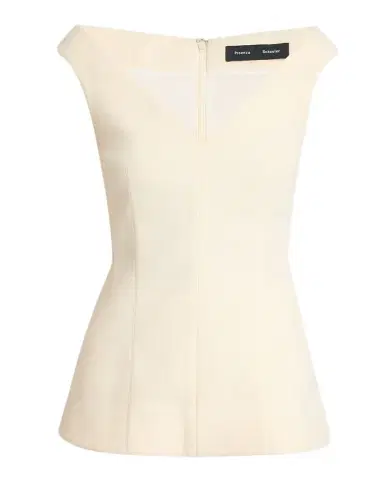 Proenza Schouler Mariam Wool Scuba V-Neck Top | Thumbnail 1