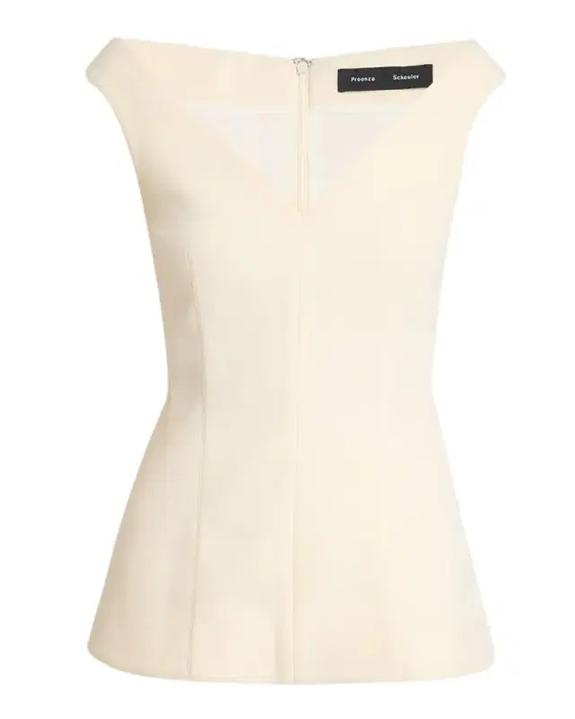 Proenza Schouler Mariam Wool Scuba V-Neck Top