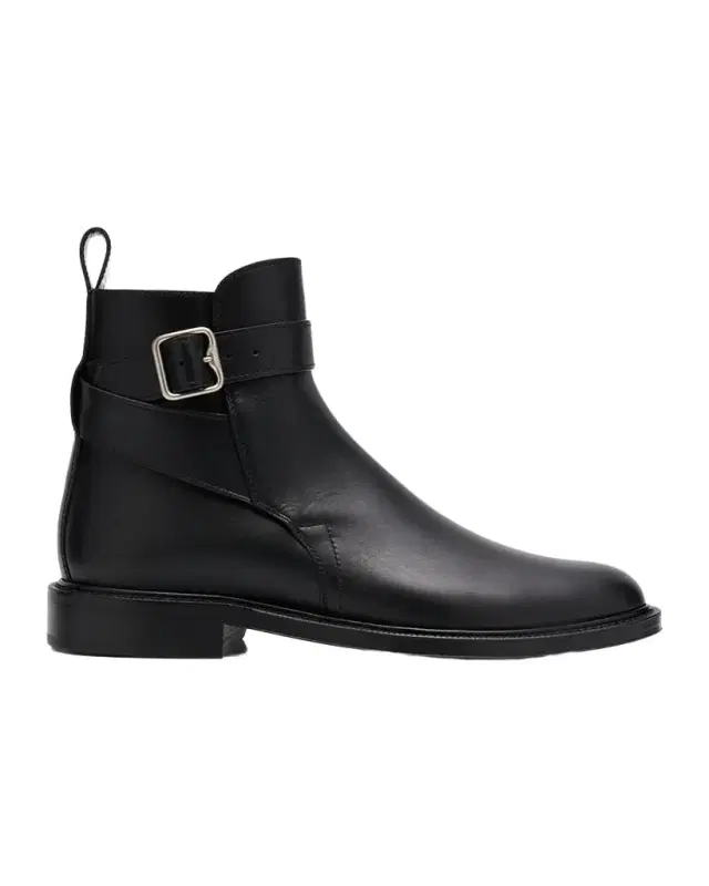 Burberry Men 's Manor Jodhpur Leather Ankle Boots