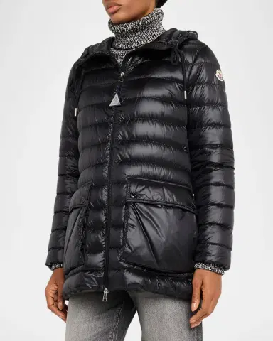 Moncler Jasmin Hooded Short Down Parka | Thumbnail 4 Moncler Jasmin Hooded Short Down Parka | Thumbnail 4