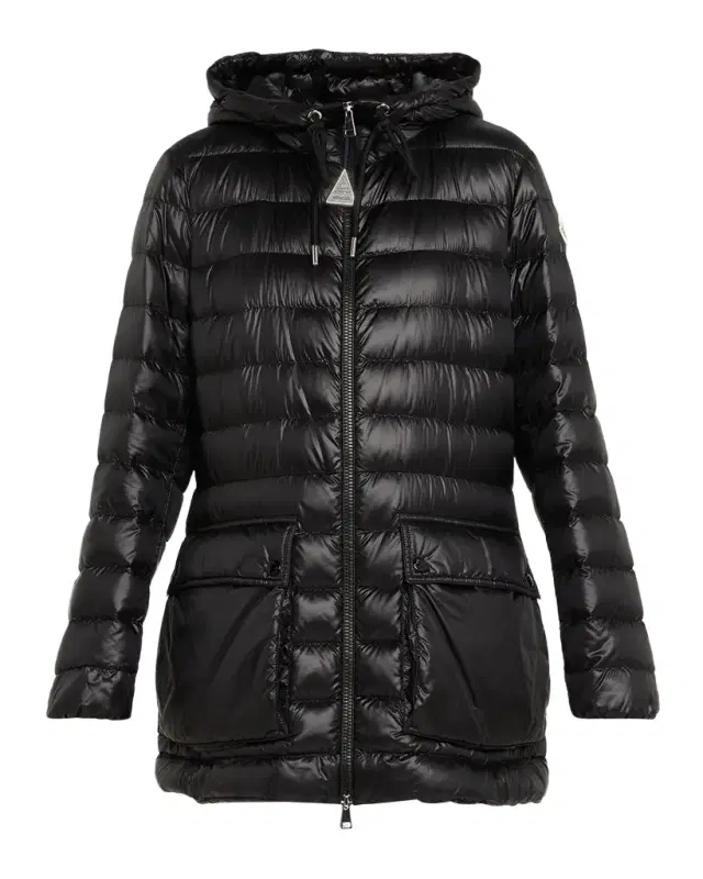 Moncler Jasmin Hooded Short Down Parka