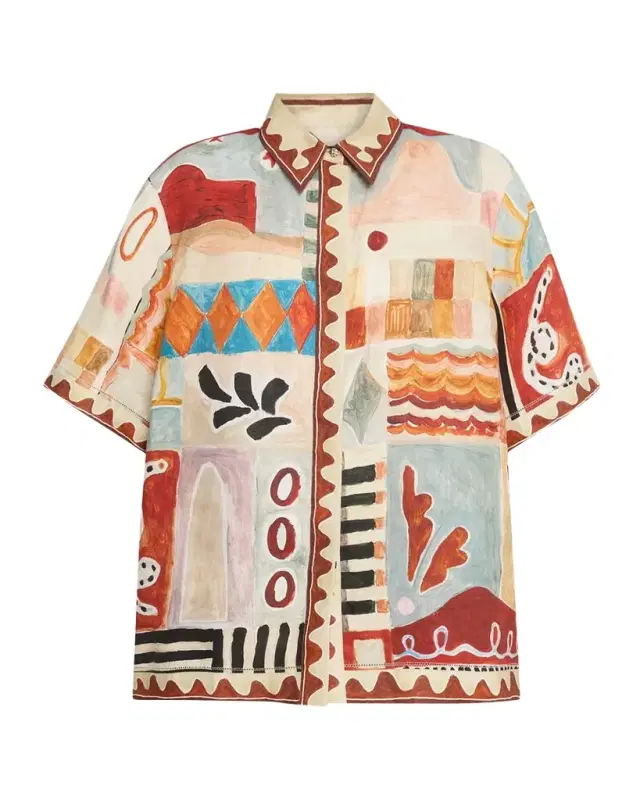 Michelle Linen Shirt
