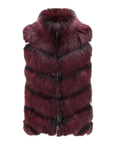 Lyla Grant Fur-Free Quilted Faux Fox Vest | Thumbnail 1