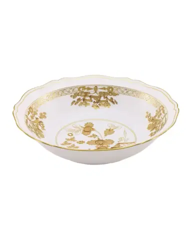 GINORI 1735 Oriente Italiano Aurum Deep Round Serving Bowl | Thumbnail 1 GINORI 1735 Oriente Italiano Aurum Deep Round Serving Bowl | Thumbnail 1