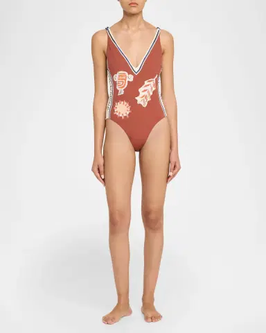 ALÉMAIS Soleil D 'Amour One-Piece Swimsuit | Thumbnail 2 ALÉMAIS Soleil D 'Amour One-Piece Swimsuit | Thumbnail 2