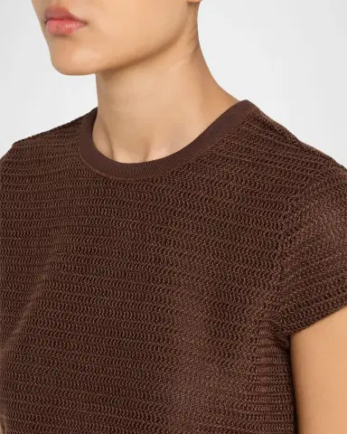 Simkhai Lidie Knit Crop Top | Thumbnail 5