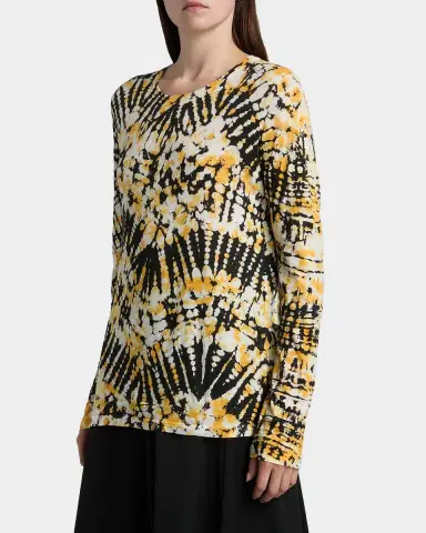 Proenza Schouler Mia Long-Sleeve Tie Dye Top | Thumbnail 6 Proenza Schouler Mia Long-Sleeve Tie Dye Top | Thumbnail 6