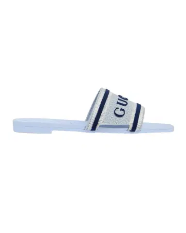 Gucci Luna Logo Jacquard Slide Sandals | Thumbnail 1