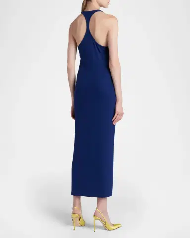 Tom Ford Ribbed Knit Racerback Midi Tank Dress | Thumbnail 3 Tom Ford Ribbed Knit Racerback Midi Tank Dress | Thumbnail 3