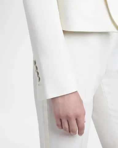 TOM FORD Grain De Poudre Crop Open Blazer | Thumbnail 5