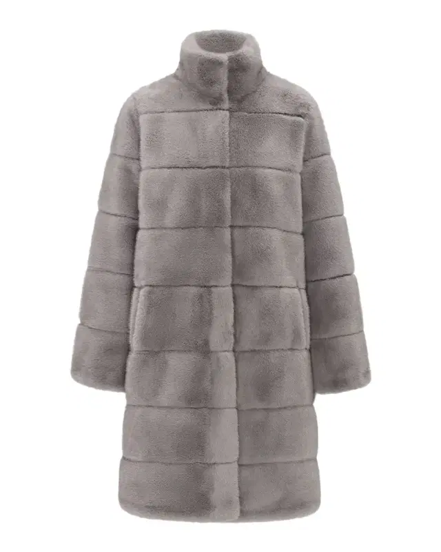 Lyla Grant Fur-Free Reversible Faux Mink Coat