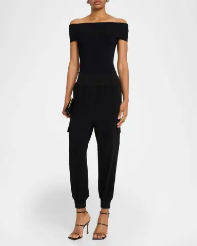 Cinq a Sept Giles Crepe Joggers | Thumbnail 2 Cinq a Sept Giles Crepe Joggers | Thumbnail 2