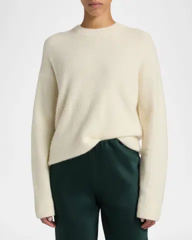 Vince Boiled Cashmere Crewneck Sweater | Thumbnail 4