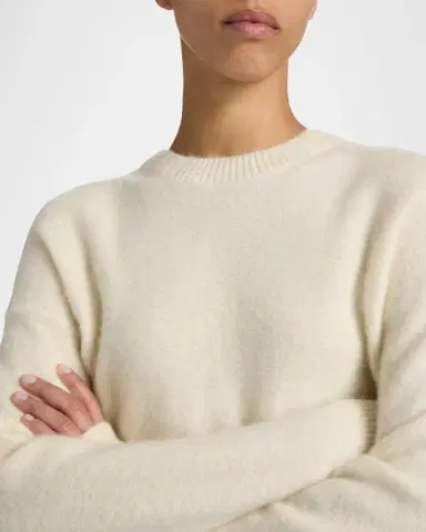 Vince Boiled Cashmere Crewneck Sweater | Thumbnail 5
