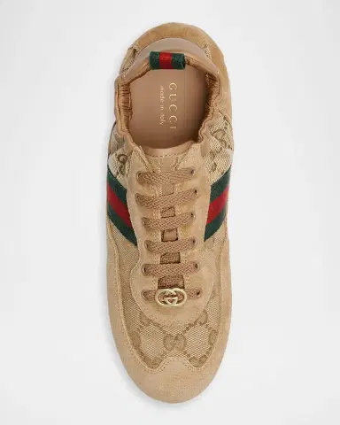 Gucci Shift GG Canvas Low-Top Sneakers | Thumbnail 5 Gucci Shift GG Canvas Low-Top Sneakers | Thumbnail 5