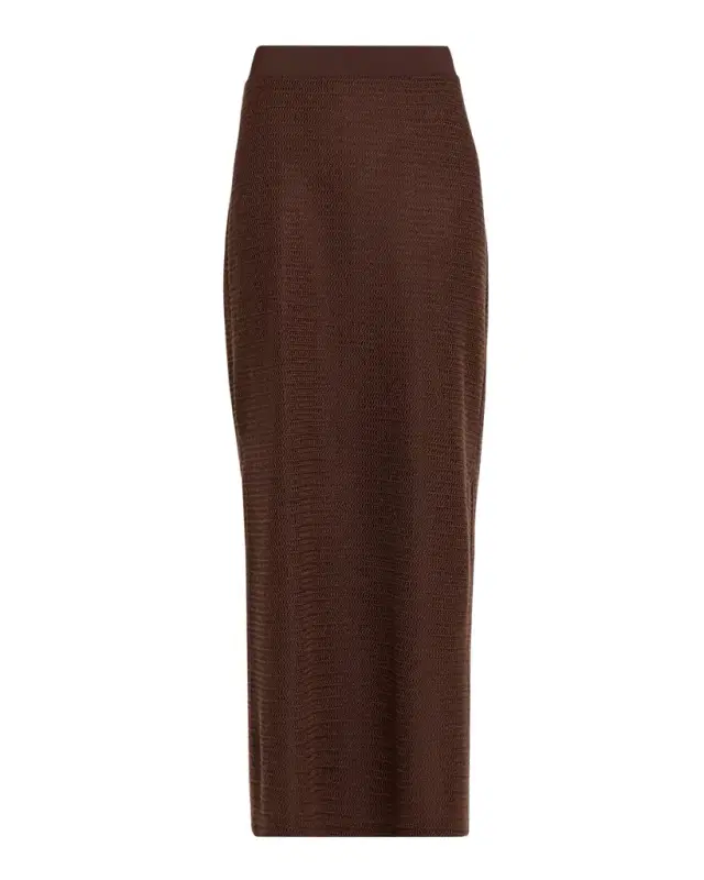 SIMKHAI Nicky Knit Midi Skirt