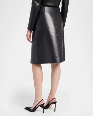 Tom Ford Nappa Leather Wrap Skirt | Thumbnail 3 Tom Ford Nappa Leather Wrap Skirt | Thumbnail 3