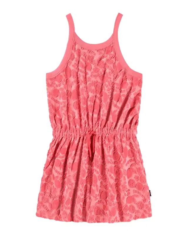 Girl 's Camden Textured Terry Mini Dress, Size 2-10