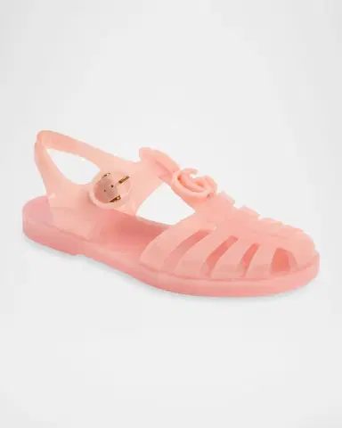 Gucci GG Glossy Jelly Fisherman Sandals | Thumbnail 2
