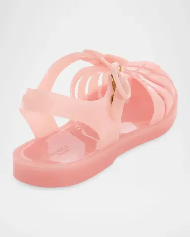 Gucci GG Glossy Jelly Fisherman Sandals | Thumbnail 4
