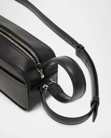 Jacquemus Men's Le Baneto Leather Crossbody Bag | Thumbnail 6 Jacquemus Men's Le Baneto Leather Crossbody Bag | Thumbnail 6