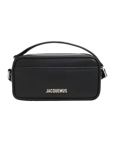 Jacquemus Men's Le Baneto Leather Crossbody Bag | Thumbnail 1 Jacquemus Men's Le Baneto Leather Crossbody Bag | Thumbnail 1
