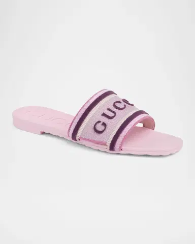 Gucci Luna Logo Jacquard Slide Sandals | Thumbnail 3 Gucci Luna Logo Jacquard Slide Sandals | Thumbnail 3
