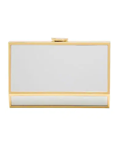 Simkhai Maddox Geometric Mirror Clutch Bag | Thumbnail 1