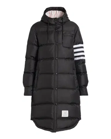 Thom Browne Shiny Ripstop 4-Bar Parka Jacket | Thumbnail 1 Thom Browne Shiny Ripstop 4-Bar Parka Jacket | Thumbnail 1