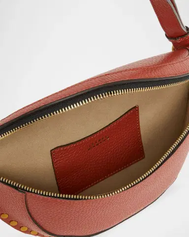 Isabel Marant Skano Studded Grain Leather Shoulder Bag | Thumbnail 3 Isabel Marant Skano Studded Grain Leather Shoulder Bag | Thumbnail 3