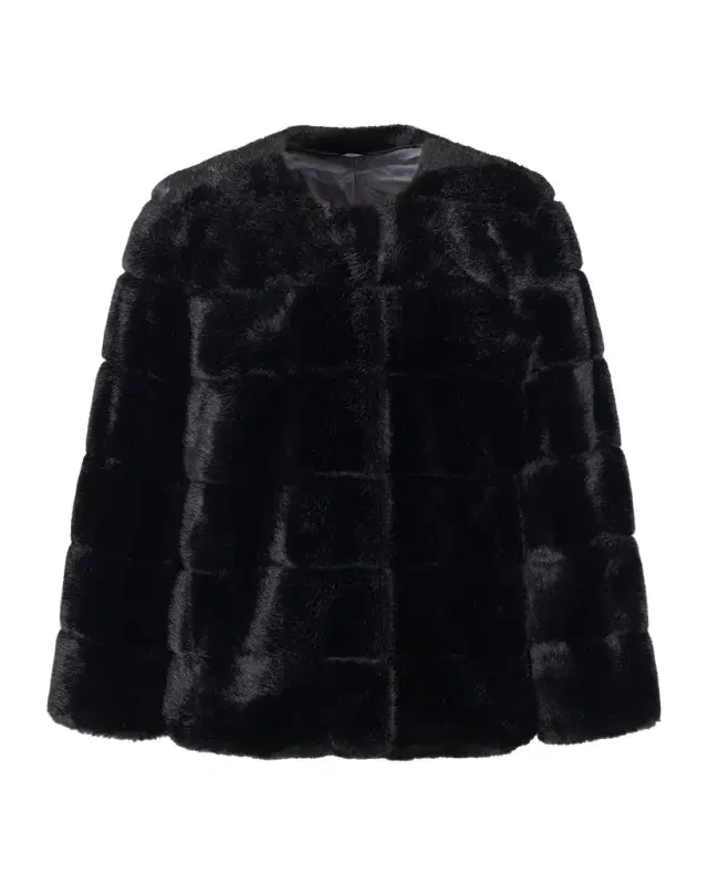 Lyla Grant Fur-Free Short Faux Mink Coat