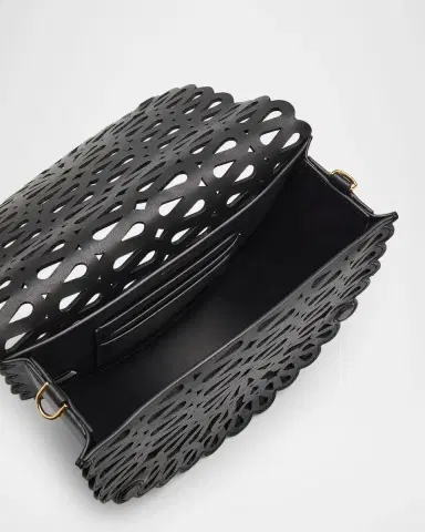 Simkhai McCall Laser Cutout Leather Crossbody Bag | Thumbnail 4