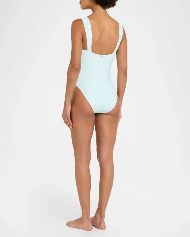 SIMKHAI Kyle Bustier One-Piece Swimsuit | Thumbnail 3