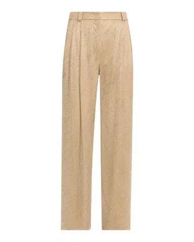 Giorgio Armani Embellished Pleated Straight-Leg Pants | Thumbnail 1 Giorgio Armani Embellished Pleated Straight-Leg Pants | Thumbnail 1