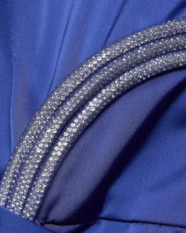 THEIA Cressida Rhinestone-Trim Halter Column Gown | Thumbnail 6 THEIA Cressida Rhinestone-Trim Halter Column Gown | Thumbnail 6