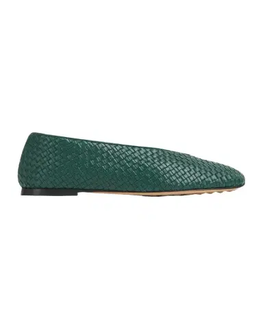 Bottega Veneta Micro Woven Nappa Leather Ballerina Flats | Thumbnail 1 Bottega Veneta Micro Woven Nappa Leather Ballerina Flats | Thumbnail 1