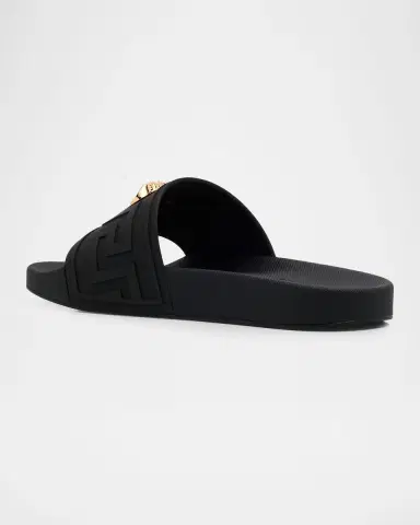 Versace Men's La Medusa Pool Slides | Thumbnail 3