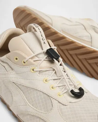Bottega Veneta Orbit Suede Mesh Low-Top Sneakers | Thumbnail 5