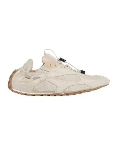 Bottega Veneta Orbit Suede Mesh Low-Top Sneakers | Thumbnail 1