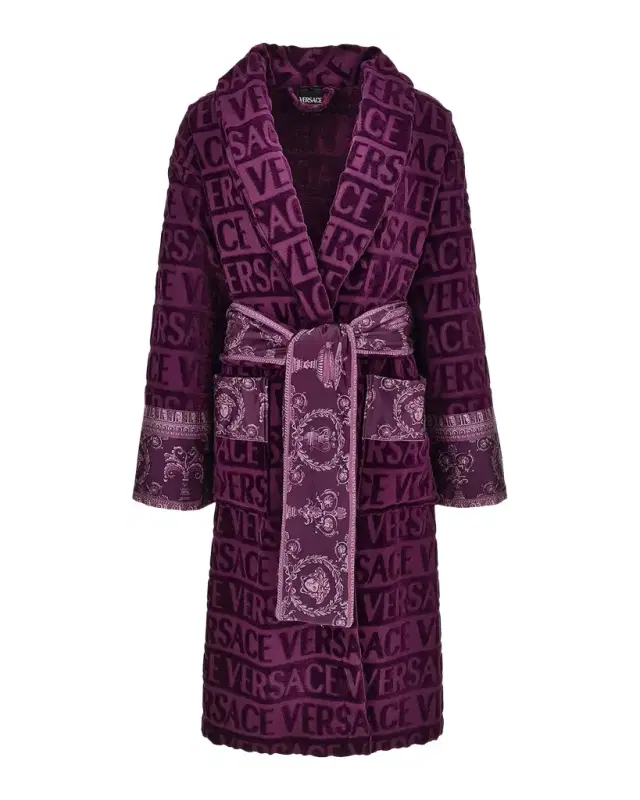I Heart  Logo Terry Bathrobe