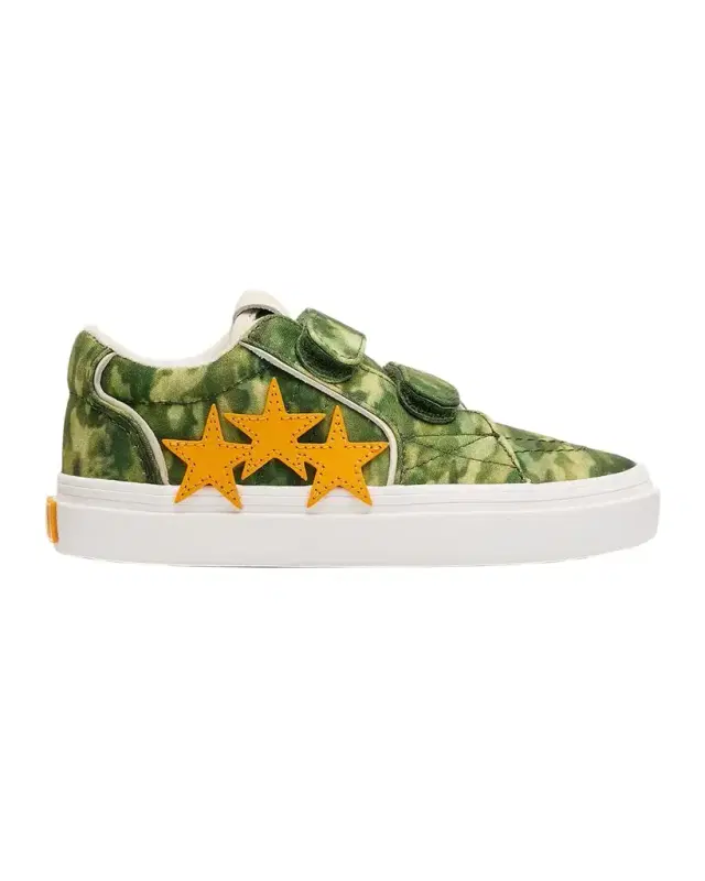 Kid 's Camo Sunset Skate Sneakers, Kids