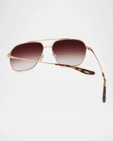 Barton Perreira Rizzo 58mm Titanium Navigator Sunglasses | Thumbnail 2