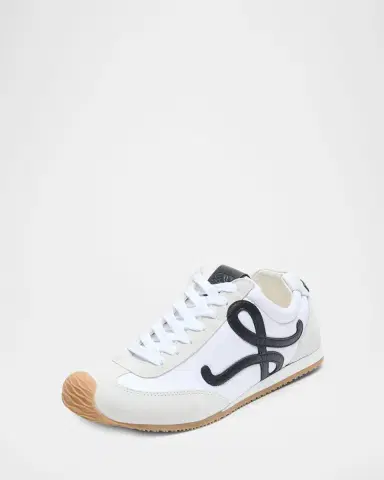 Loewe Men's Ballet Runner 2.0 Nylon & Calfskin Sneakers | Thumbnail 2 Loewe Men's Ballet Runner 2.0 Nylon & Calfskin Sneakers | Thumbnail 2