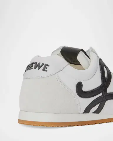 Loewe Men's Ballet Runner 2.0 Nylon & Calfskin Sneakers | Thumbnail 3 Loewe Men's Ballet Runner 2.0 Nylon & Calfskin Sneakers | Thumbnail 3