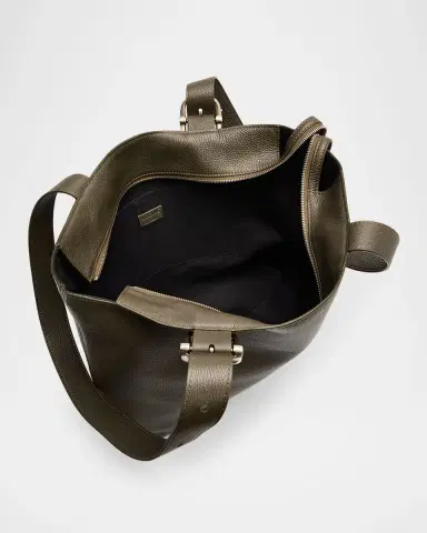 Loewe Men's Loop Zipped Leather Tote Bag | Thumbnail 4 Loewe Men's Loop Zipped Leather Tote Bag | Thumbnail 4