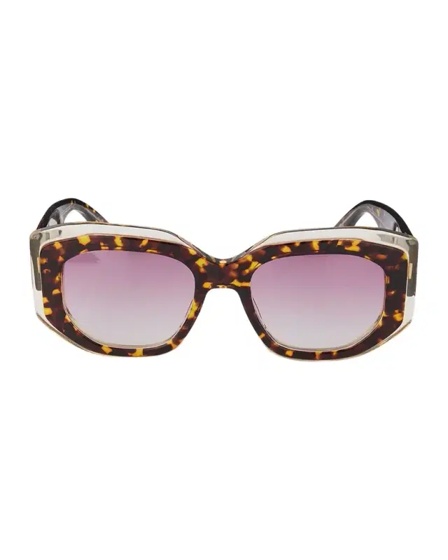 Barton Perreira Crescendo 50.5mm Square Acetate Sunglasses