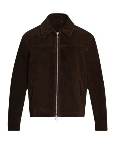 Joe 's Jeans Men 's Suede Full-Zip Jacket | Thumbnail 1