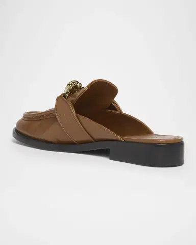 Bottega Veneta Astaire Knot Leather Loafer Mules | Thumbnail 4